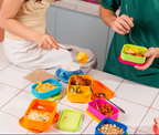 700 ML Silicone Lunch Box with Divider | 2 Colorways Available